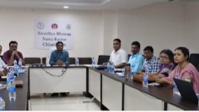 Photo of रायपुर : आयुक्त, स्वास्थ्य सेवाएं की अध्यक्षता में जूनोटिक बीमारियों की रोकथाम के लिए राज्य स्तरीय जूनोसिस उप-समिति की बैठक संपन्न