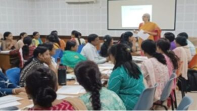 Photo of रायपुर : शिक्षकों ने जाना नवीन शिक्षण पद्धतियों के माध्यम से विज्ञान को रोचक तरीके से पढ़ाने के तरीके छत्तीसगढ़ रीजनल साइंस सेंटर में 4 दिन तक चला प्रशिक्षण कार्यशाला