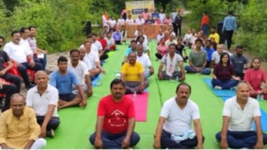 Photo of रायपुर : सड्डू में 44 वें निःशुल्क नियमित योगाभ्यास केंद्र का शुभारंभ