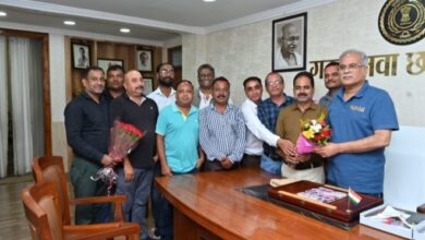 Photo of मुख्यमंत्री से बिलासपुर प्रेस क्लब के नवनिर्वाचित सदस्यों ने की सौजन्य मुलाकात