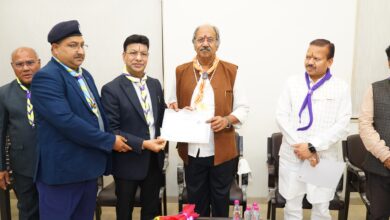 Photo of भारत स्काउट एंड गाइड ने शिक्षा मंत्री बृजमोहन अग्रवाल का सम्मान किया