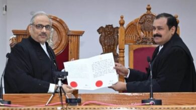 Photo of छत्तीसगढ़ उच्च न्यायालय बिलासपुर के नव नियुक्त अतिरिक्त न्यायाधीश श्री अरविंद कुमार वर्मा ने ली पद की शपथ