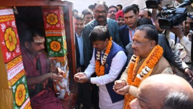 Photo of मुख्यमंत्री ने भगवान जगन्नाथ के रथ के पहिया की पूजा-अर्चना कर प्रदेशवासियों की सुख-समृद्धि की कामना की