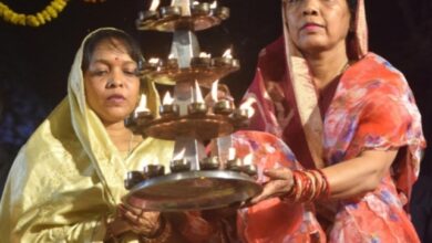 Photo of राजिम कुंभ मेला: मुख्यमंत्री की धर्मपत्नी श्रीमती कौशल्या देवी साय ने की महानदी आरती